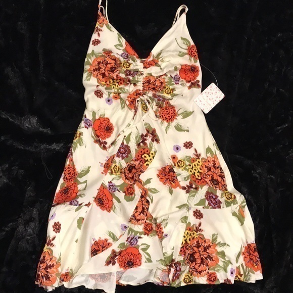 Free People Happy Heart Mini Dress. XS - Picture 4 of 8